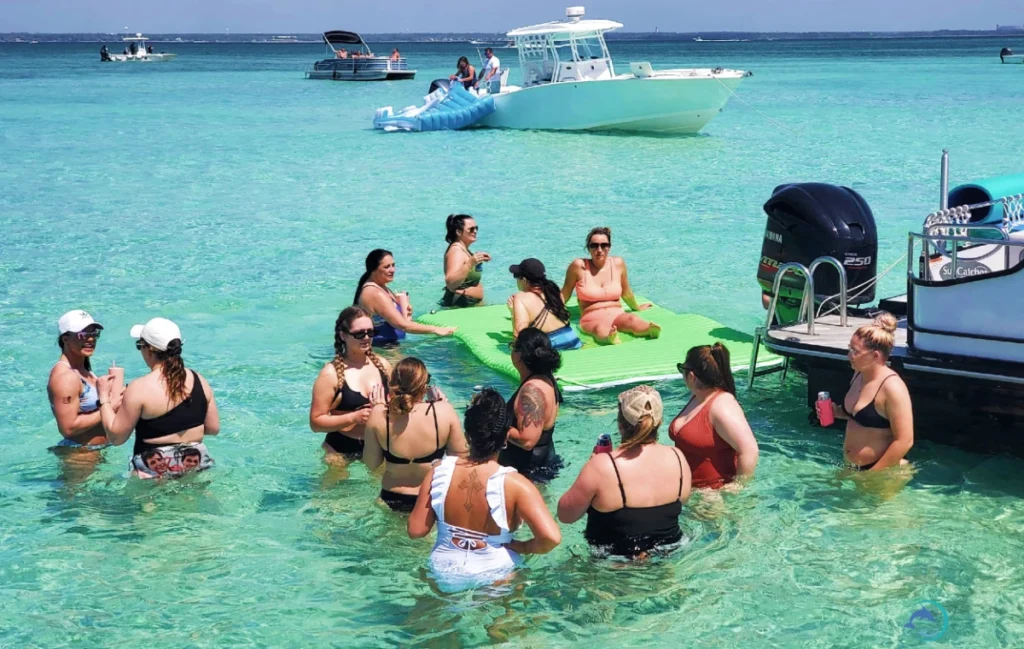 Crab Island boat rentals with Crab Island Luxury Adventures