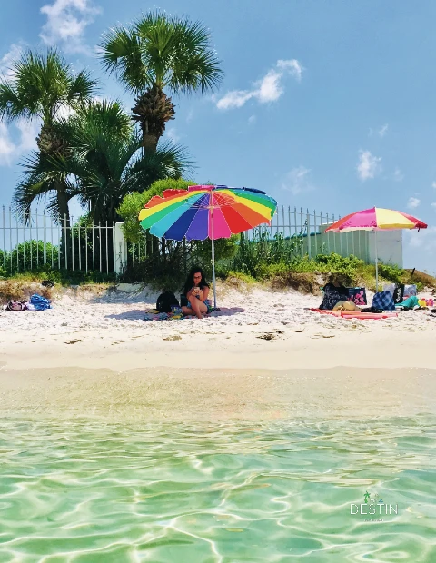 Osteen Beach in Destin, Florida