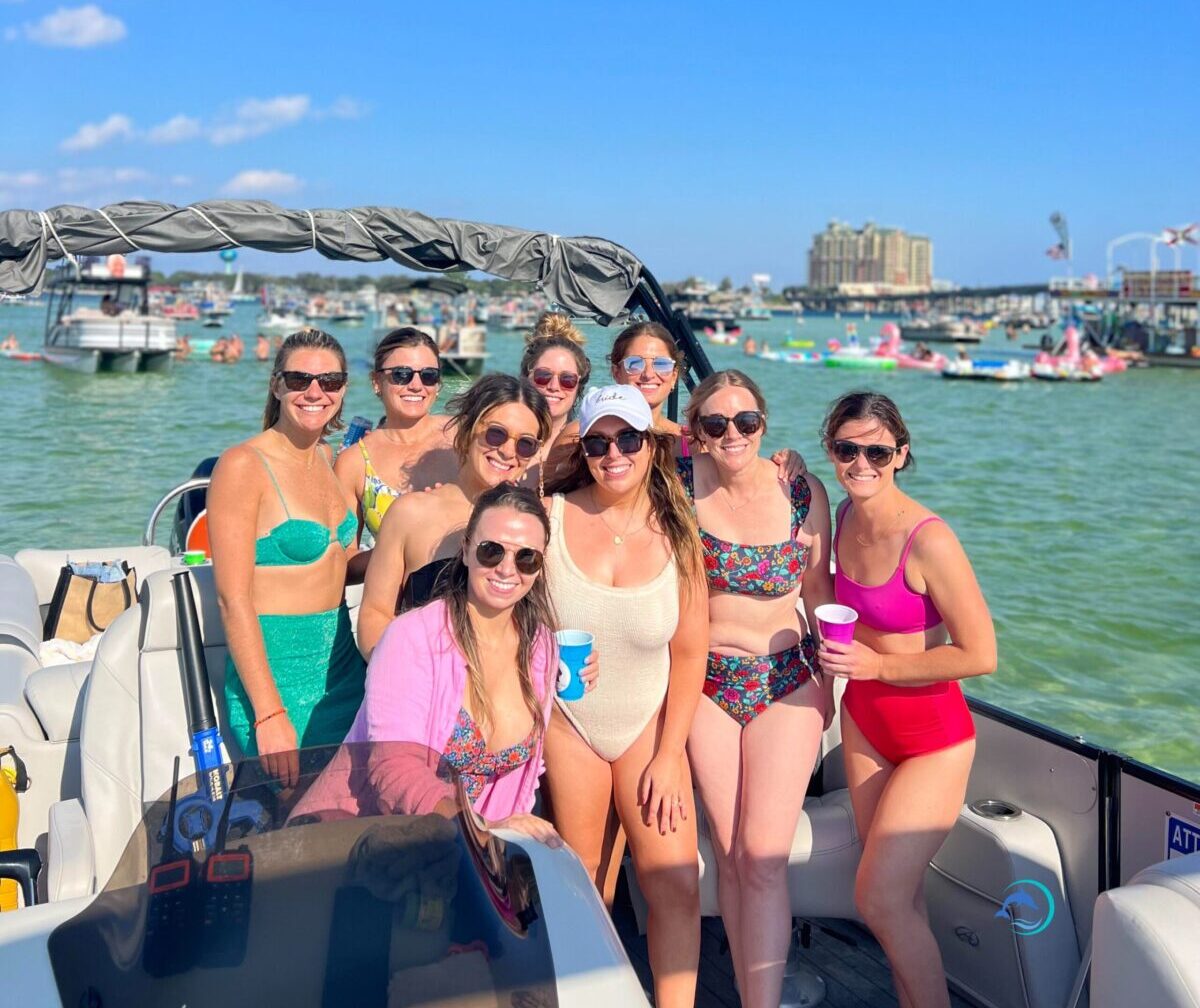 bachelorette-experience with Crab Island Luxury Adventures.