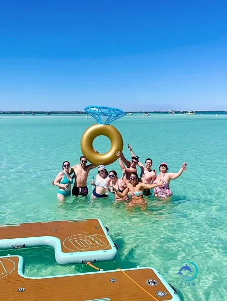 Bachelorette Party at Crab Island
